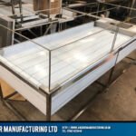 Framed Stainless Steel perforated mortuary table profile