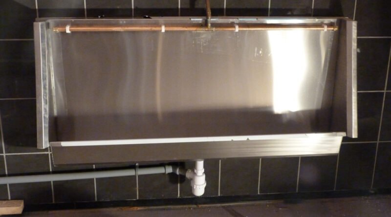Stainless Steel Sheffield Urinal Trough