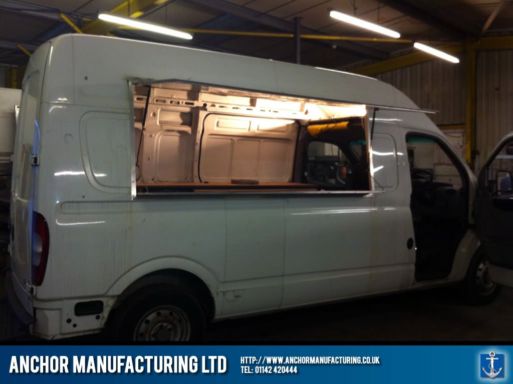 Burger Van Catering Fabrication Project