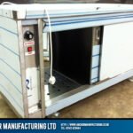 Catering hot cupboard open front kitchen fabrication sheffield