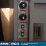 Catering hot cupboard with electricals front kitchen fabrication sheffield