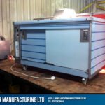 Catering hot cupboard final kitchen fabrication sheffield