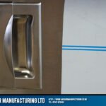 Catering hot cupboard handle kitchen fabrication sheffield