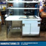 Catering hot cupboard base unit 2 kitchen fabrication sheffield