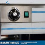 Catering hot cupboard temperature dial kitchen fabrication sheffield