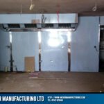 Rotherham pub stainless steel kitchen canopy extraction system