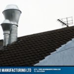 Roof kitchen ducting and silencer