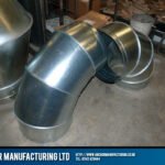 U Bend air extraction ducting