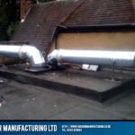 Alternative roof kitchen extraction ducting