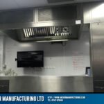 Small kitchen canopy extraction hood