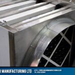 Kitchen canopy Air filtration system frame details